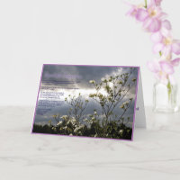 Christliche Condolence Card