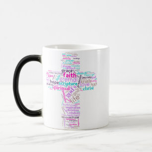 Christliche Cross Cloud Art Tasse