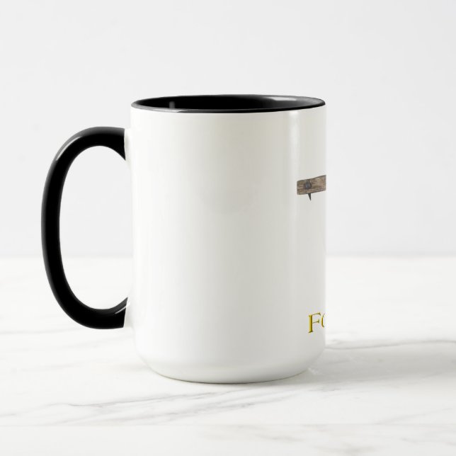 christliche Cross-Coffee-Tasse Tasse (Links)