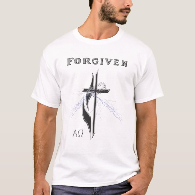 Christliche Cross T - Shirt (Vorderseite)