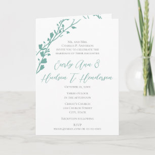 Christliche Einladung zur Hochzeit