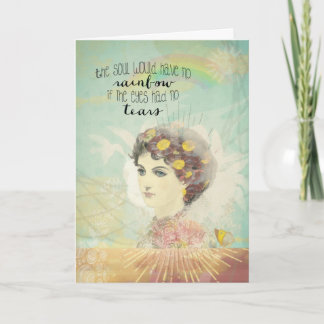 Christliche Ermutigung Karte