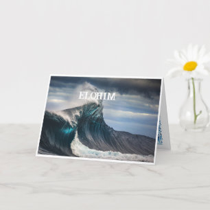 Christliche Ermutigungskarte Karte