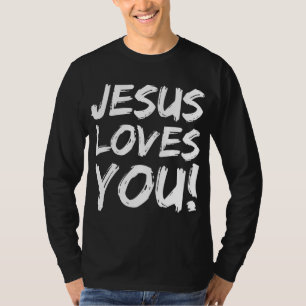 Christliche Evangelismus Geschenk für Männer Jesus T-Shirt
