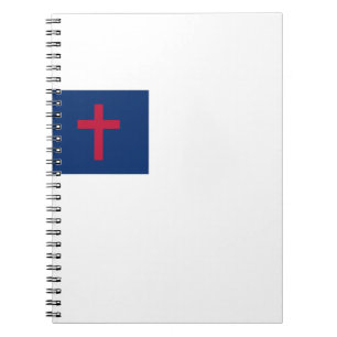 Christliche Fahne Spiral Foto Notebook Notizblock