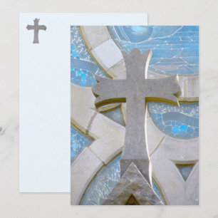 Christliche Flachkarte