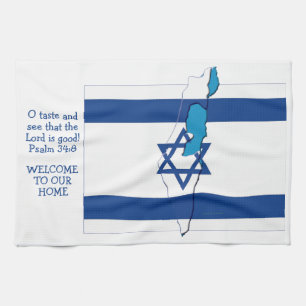 Christliche FLAG ISRAEL Küchentücher