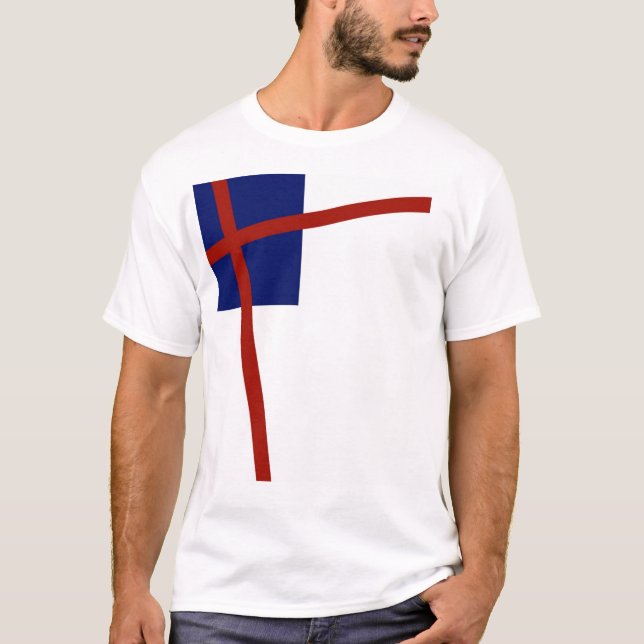 Christliche Flagge T-Shirt (Vorderseite)