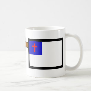 Christliche Flagge Tasse