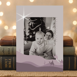 Christliche Foto-Weihnachtskarte Weise Männer Feiertagskarte