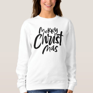 Christliche frohe Weihnachtsbriefe Religion Jesus Sweatshirt