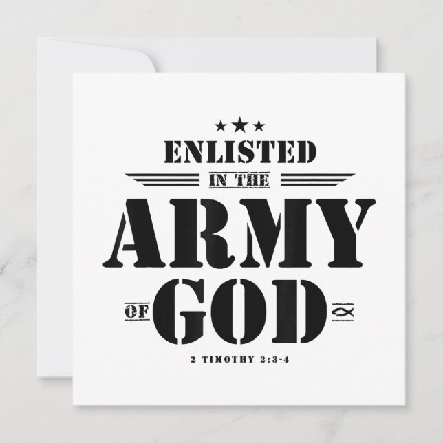 Christliche Gaben religiöser Bibelbibliotheken G Einladung (Vorderseite)