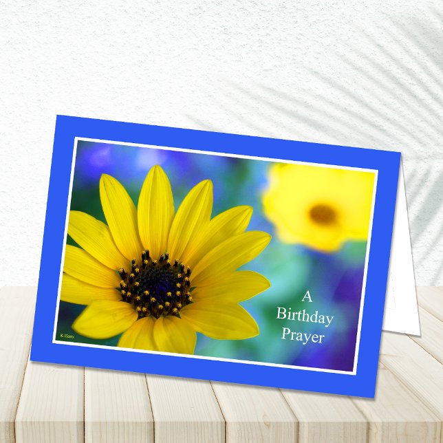 Christliche Geburtstagskarten — Geburtstagsgebet Karte (Von Creator hochgeladen)