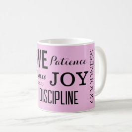 Christliche Geisterfrucht, Galaten 5:22-23 Kaffeetasse