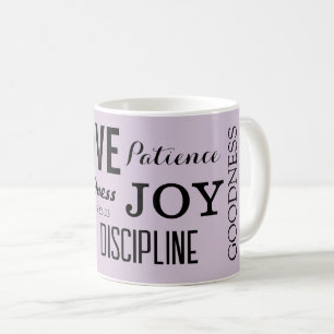 Christliche Geisterfrucht, Galaten 5:22-23 Kaffeetasse