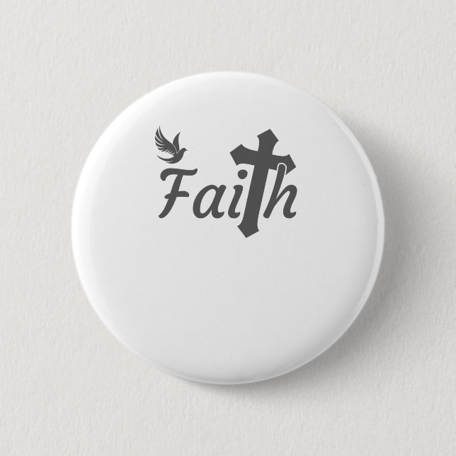 Christliche Geschenke für das Christentum Button (Vorderseite)