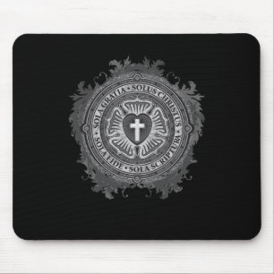 "CHRISTLICHE GESCHENKE" Luther Rosen-christlicher Mousepad