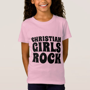 CHRISTLICHE GIRLS ROCK T - Shirt T-Shirts