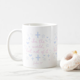 Christliche Girly Bible Verse Rosa Christliche Tas Kaffeetasse