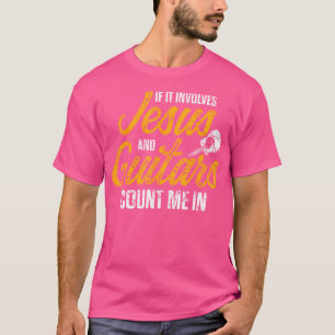 Christliche Gitarrist Jesus Church Worship Guitar T-Shirt