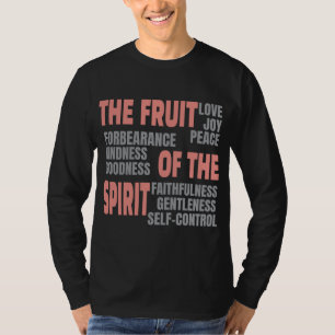 Christliche Glaubensfrucht der Geistbibel-Schrift T-Shirt