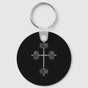 Christliche Glaubensgewichtsmotivation Christlich Schlüsselanhänger