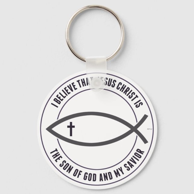 Christliche Gläubige Schlüsselanhänger (Vorderseite)