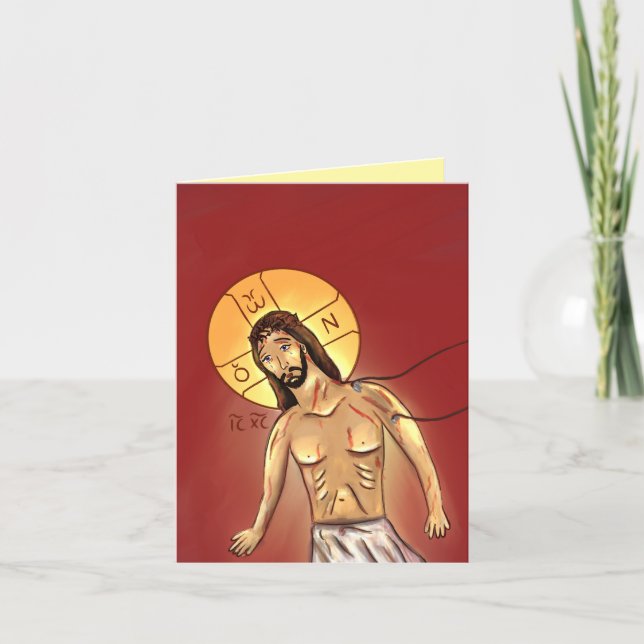 Christliche Grußkarte Dankeskarte (Vorderseite)