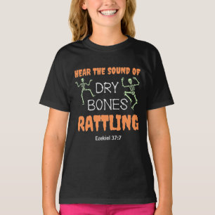 Christliche Halloween-KNOCHEN RATTLING Kids T-Shirt