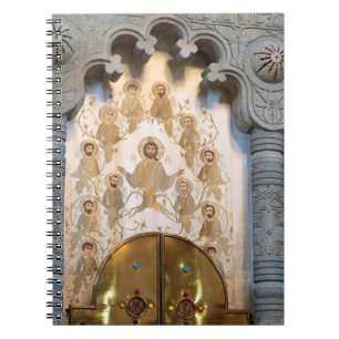 Christliche Heiligenkunst Notizblock