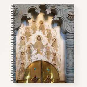 Christliche Heiligenkunst Notizbuch