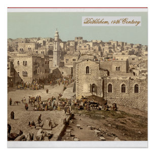 Christliche Heimdekoration Vintage-Foto Heiliges L Poster