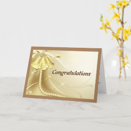 Christliche Hochzeitkarte Karte