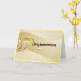 Christliche Hochzeitkarte Karte