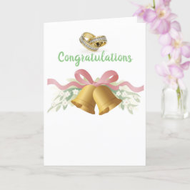 Christliche Hochzeitkarte Karte