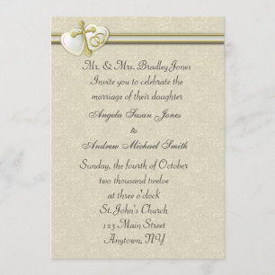 Christliche Hochzeitseinladung Einladung