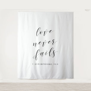 Christliche Hochzeitsfeier Wandteppich