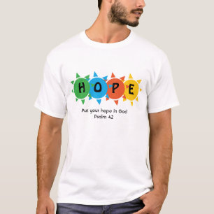 Christliche HOFFNUNG IN GOTT Psalm 42 CUSTOM T-Shirt