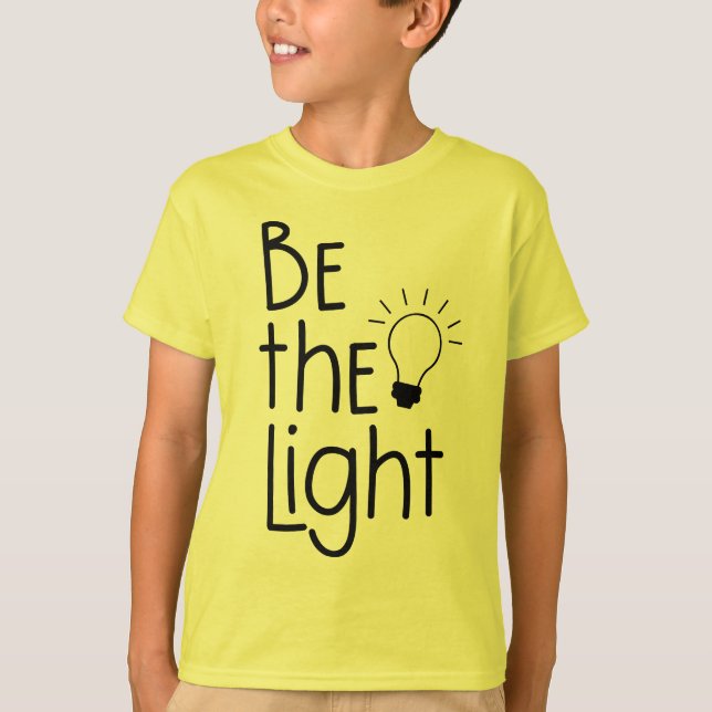 Christliche ist der Lichtstrahl T-Shirt (Vorderseite)
