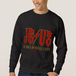 Christliche Jesus Rock Band Matthew 724, Retro Vin Sweatshirt
