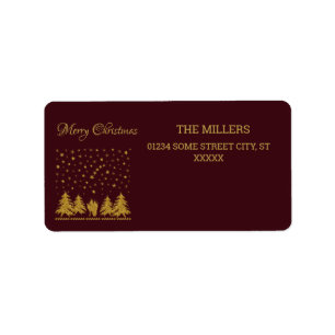 Christliche Jungfrau Mary, St. Joseph, Jesus Adressaufkleber