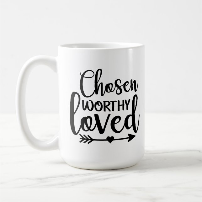 Christliche Kaffee-Tasse Kaffeetasse (Links)