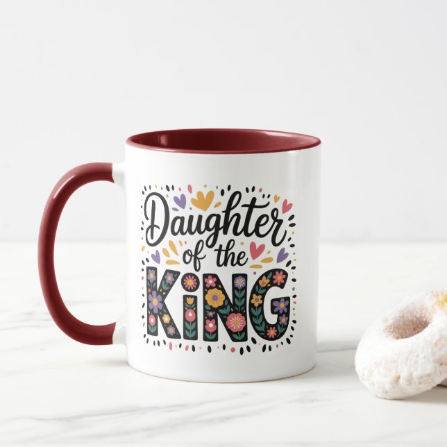 Christliche Kaffee-Tasse Tasse (Mit Donut)