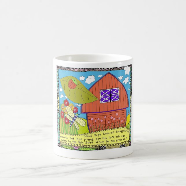 Christliche Kaffee-Tassen-Hoffnung enttäuscht uns Tasse (Mittel)