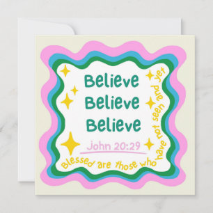 Christliche Karten Glauben Feiertags Ermutigung