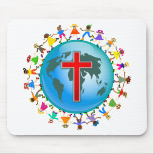 Christliche Kinder Mousepad