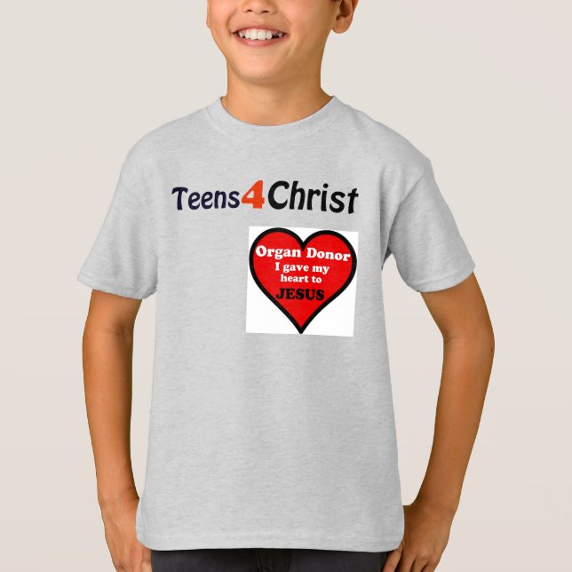 Christliche Kinder T-Shirt (Vorderseite)