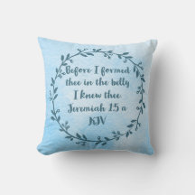 Christliche Kinderzimmer-Dekoration - Jeremia 1:5 