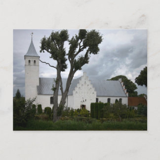 Christliche Kirche Voldum Dänemark Postkarte