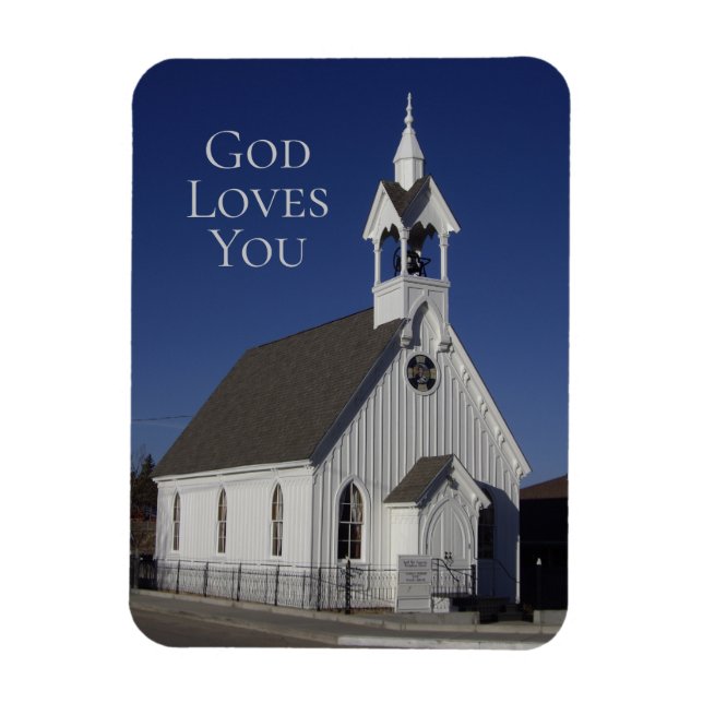 Christliche Kirchenmesse, Colorado, Gott, Lieben S Magnet (Vertikal)